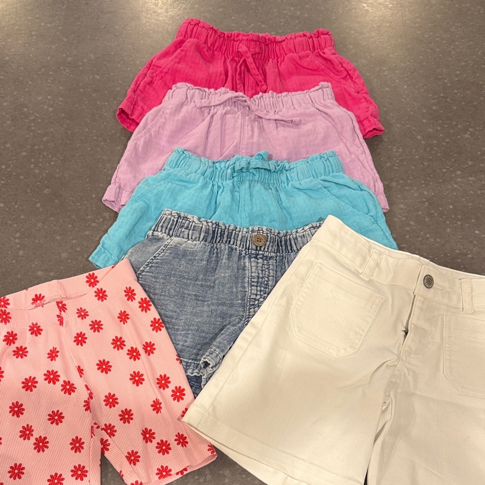 Lot of 6 Assorted Kids Cat and Jack Shorts Set